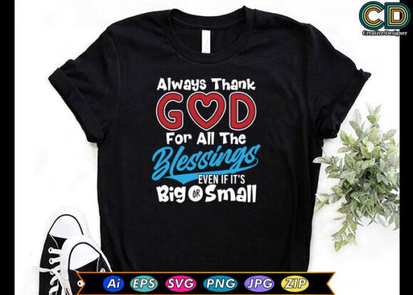Always Thank God for All the Blessings Embroidery Design Review