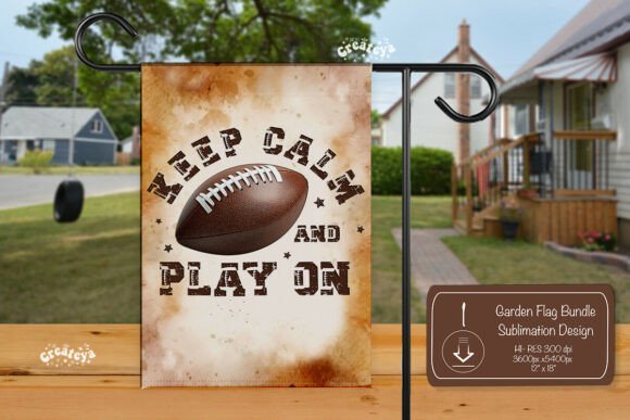 American Football Garden Flag Yard Sign Review for Real Projects