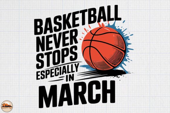 Basketball Never Stops: A March Madness Graphic for Creative Publishing