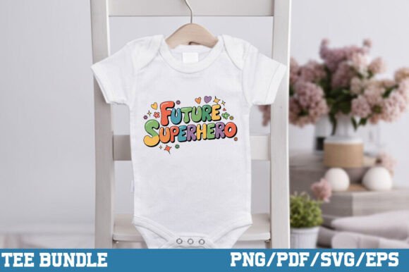 Future Superhero Newborn Toddler: A Versatile Graphic Design Asset for Crafts & Branding