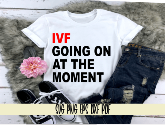IVF Going on at the Moment: A Versatile Graphic Design Asset for Crafts and Branding