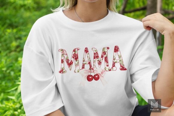 MAMA Mother’s Day Sublimation PNG: A Graphic Design Asset for Local Business Branding