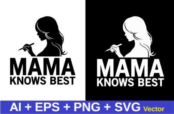 Mothers Day Tshirt Design, Mom Vector Graphics and Crafts