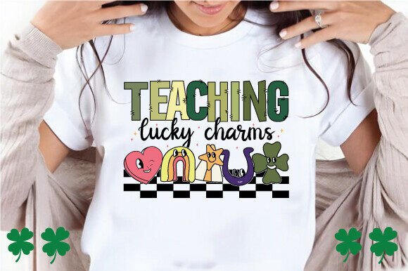 Teaching Lucky Charms Sweatshirt Graphics for Crafts & Marketing